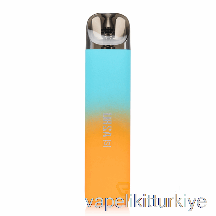 Vape Elektronik Sigara Kayıp Vape Ursa S 16w Pod Kiti Camgöbeği Turuncu